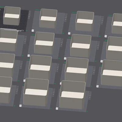 Bộ Hộp Đa Năng Xếp Chồng Nestable Box Set XL (130-200mm)