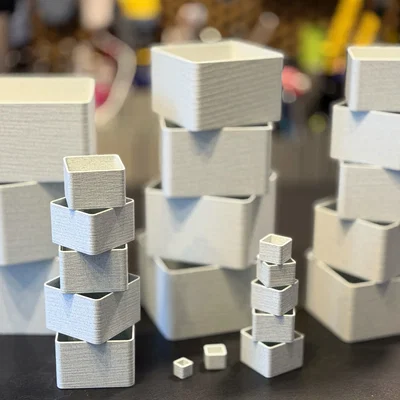 Bộ hộp lồng nhau Nestable Box Set (10-125mm)