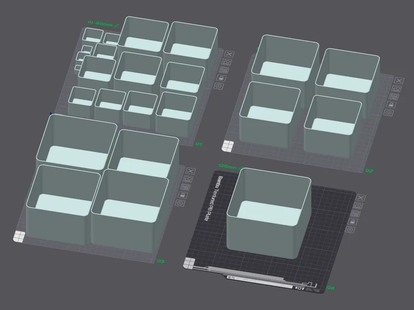 Bộ hộp lồng nhau Nestable Box Set (10-125mm) - Image 5