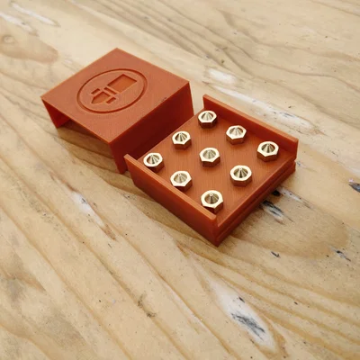 Hộp Đựng Đầu In E3D V6 - Giá Đỡ Nozzle