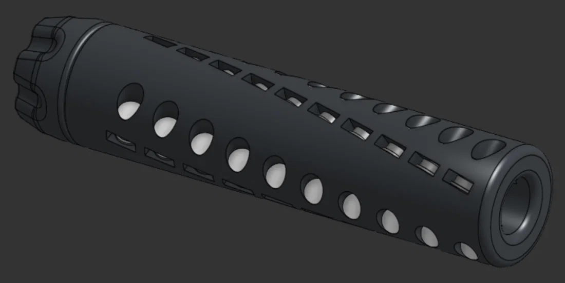 Rapier Supressor BCAR - Thiết bị giảm thanh và ổn định đường bay - Image 1