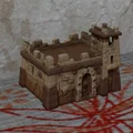 Mô hình pháo đài sa mạc Desert Fortress in 3D không cần support - Thumbnail 1