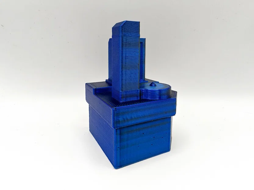 Low‑Poly Gear CMM – Mô hình trưng bày để bàn - Image 1