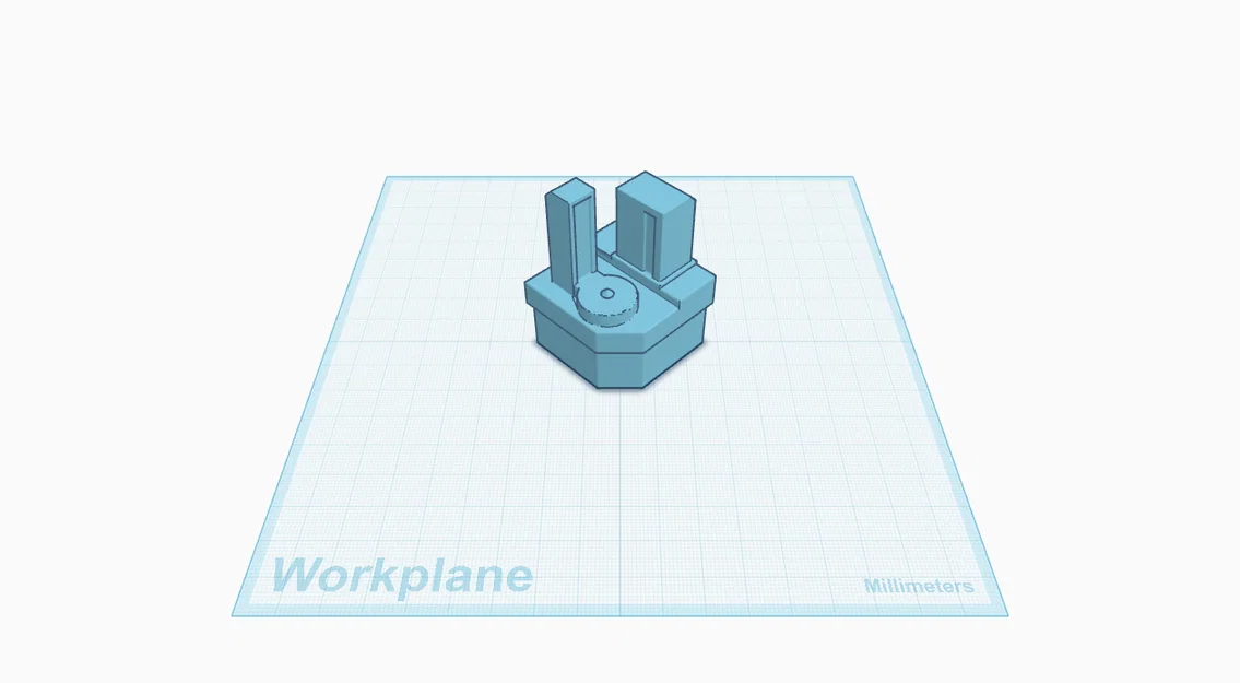 Low‑Poly Gear CMM – Mô hình trưng bày để bàn - Image 2