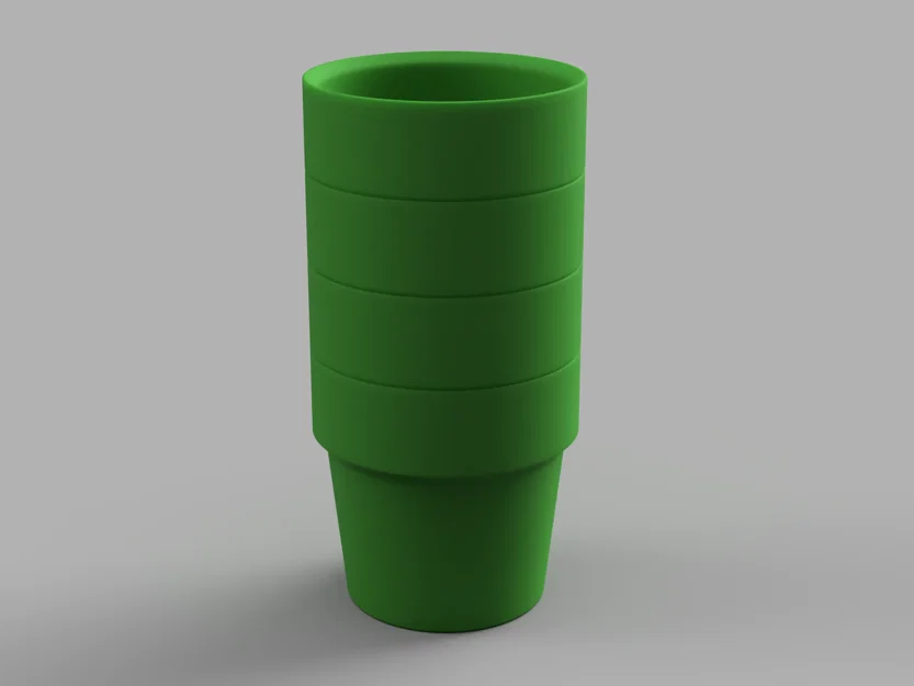 Bộ chậu cây xếp chồng (Stackable Plant Pots) đa năng kèm nắp - Image 5