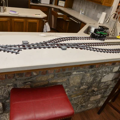 Đường ray xe lửa mô hình Gauge 1 dạng lắp ghép