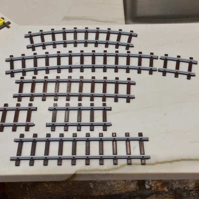 Đường ray xe lửa mô hình Gauge 1 dạng lắp ghép