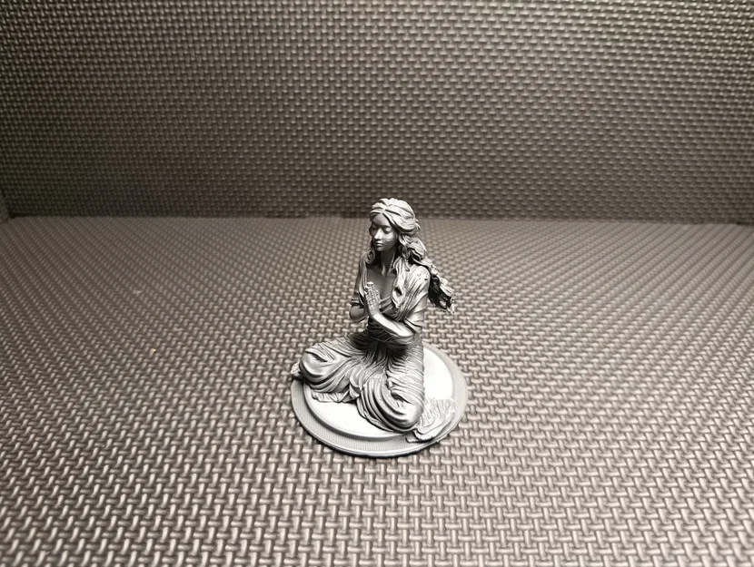 Tượng Cô Gái Thiền Yoga – Zen Yoga Girl Statue - Image 3