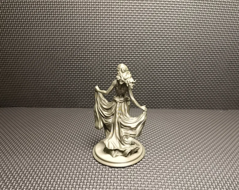 Nàng Tiên Vũ – Tượng Cô Gái Với Chiếc Váy Bồng Bềnh - Image 3