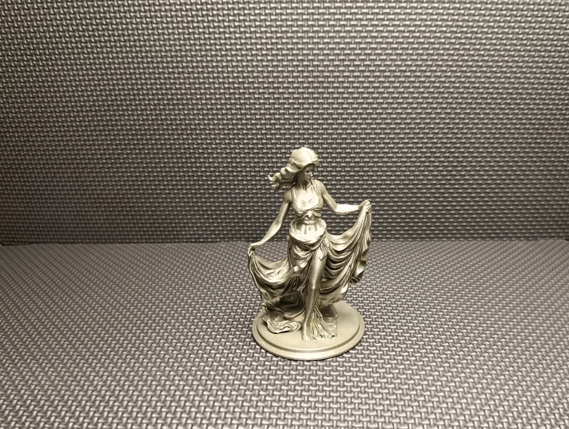 Nàng Tiên Vũ – Tượng Cô Gái Với Chiếc Váy Bồng Bềnh - Image 4