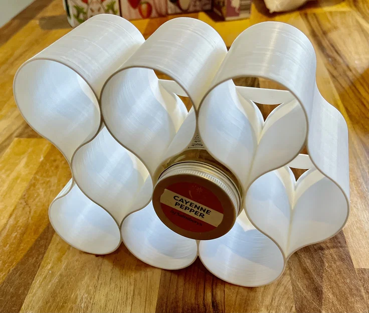 Kệ đựng gia vị - Dạng Module, không cần in support - Image 1