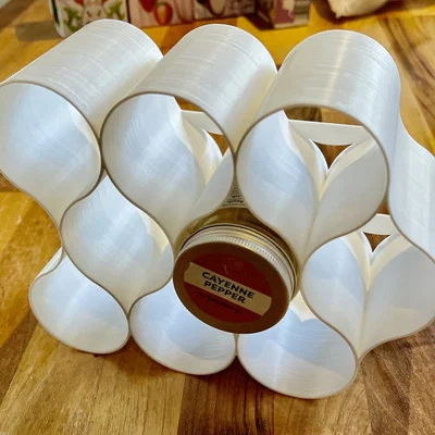 Kệ đựng gia vị - Dạng Module, không cần in support