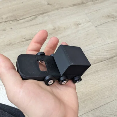 Mô hình xe tải 3D đơn giản - Hướng dẫn in chi tiết