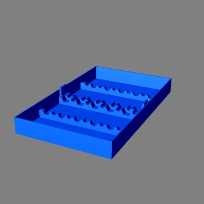 Khay Đựng Tua Vít Siêu Nhỏ Wera (Dạng Parametric)