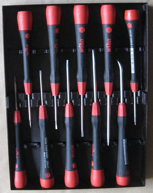 Khay 3D thông minh cho bộ tua vít Wiha PicoFinish - Image 1