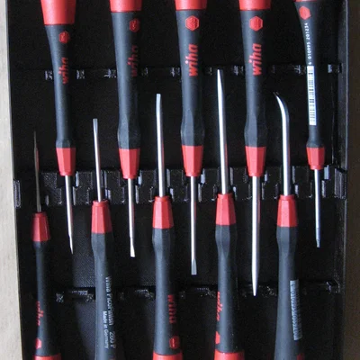 Khay 3D thông minh cho bộ tua vít Wiha PicoFinish