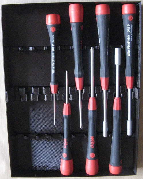 Khay 3D thông minh cho bộ tua vít Wiha PicoFinish - Image 2