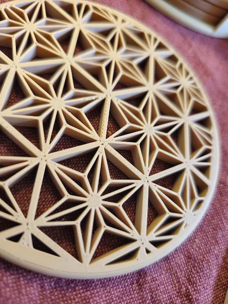 Miếng lót ly Kumiko Asanoha - Image 2