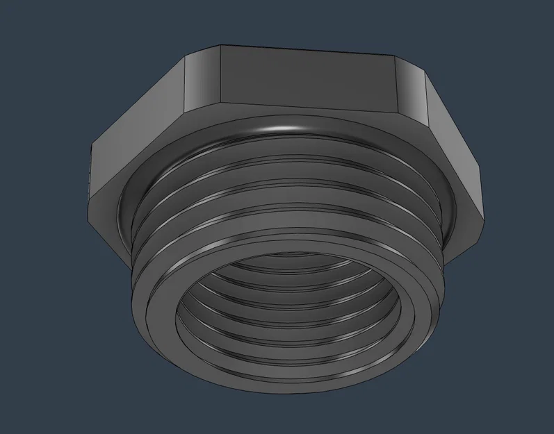 Bộ chuyển đổi ren 1/2’’ NPT sang M16 - Image 2