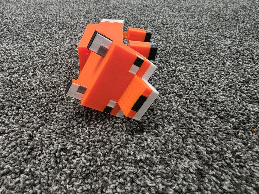 Mô hình Minecraft Fox - Image 1