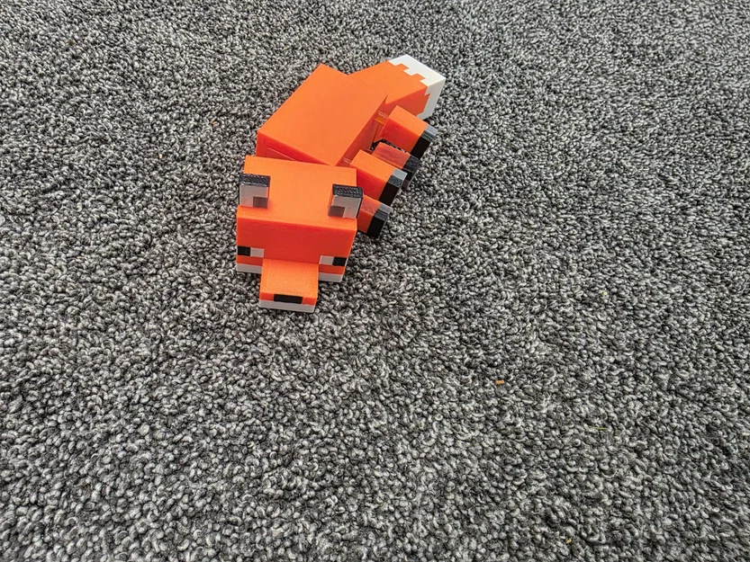 Mô hình Minecraft Fox - Image 2