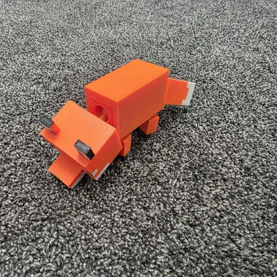 Mô hình Minecraft Fox