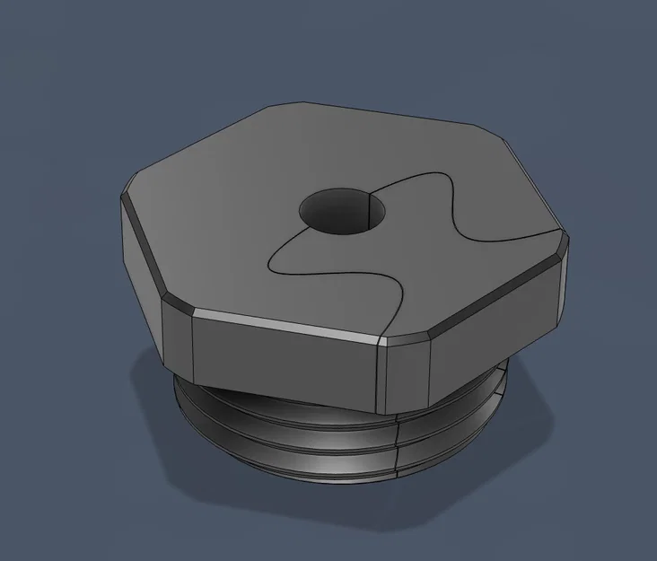 Đầu nối cáp tách rời 1/2’’ NPT cho dự án 3D DIY - Image 1