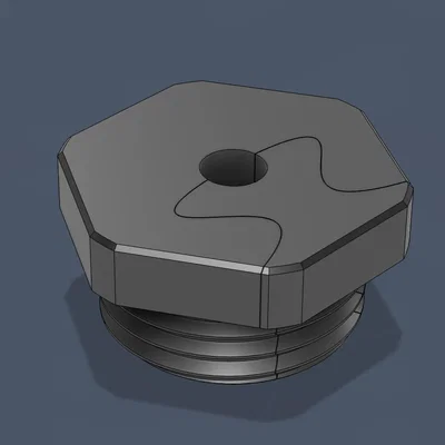 Đầu nối cáp tách rời 1/2’’ NPT cho dự án 3D DIY