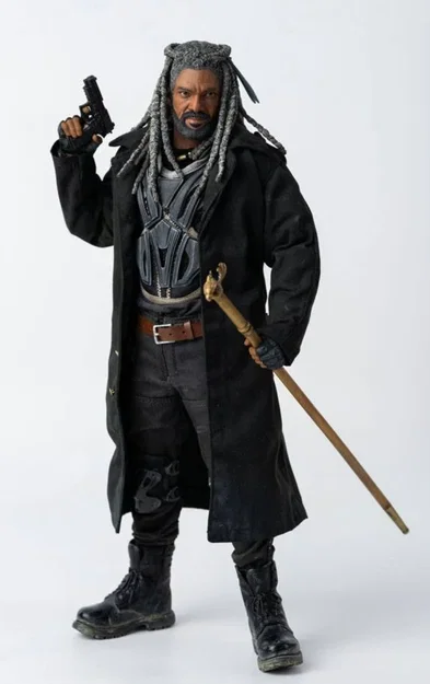 Mô hình 3D King Ezekiel The Walking Dead cực chi tiết cho người sưu tầm - Image 1