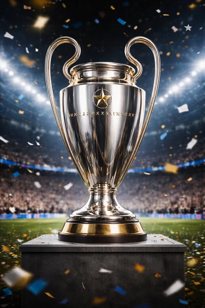 Mô hình Cúp Vô Địch Bóng Đá Phong Cách Sang Trọng (In 3D) - Image 1