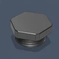 Nắp bịt ren 1/2 inch NPT (Plug 1/2'' NPT) tiện dụng cho in 3D - Thumbnail 1