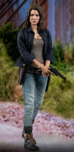 Mô hình 3D nhân vật Maggie Rhee trong The Walking Dead sắc nét - Image 1