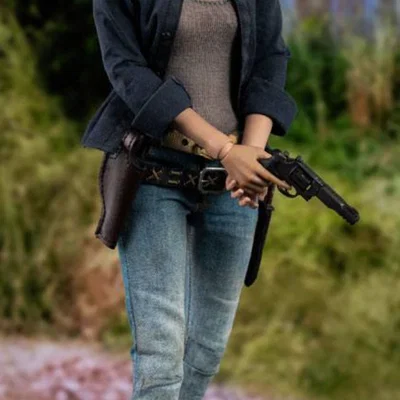 Mô hình 3D nhân vật Maggie Rhee trong The Walking Dead sắc nét