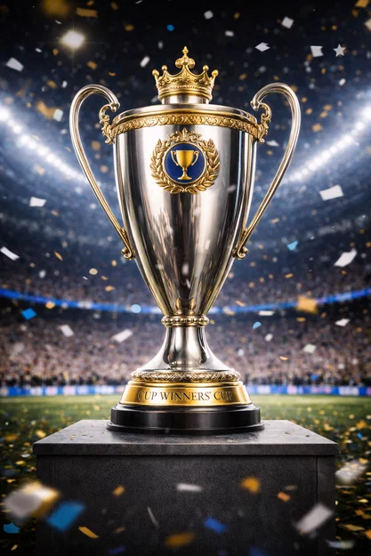 Mô hình Cúp vô địch bóng đá - In 3D Trophy Cup đầy sang trọng - Image 1
