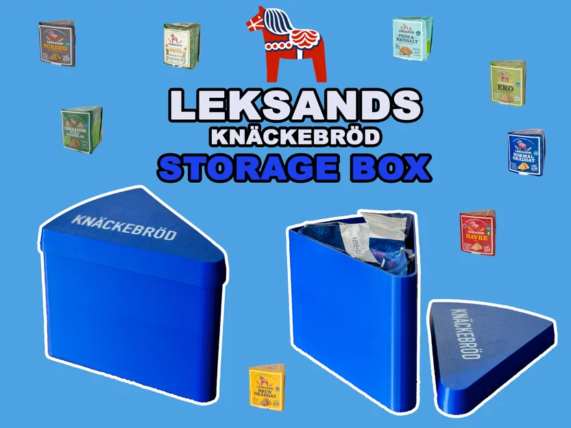 LEKSANDS KNÄCKEBRÖD - HỘP ĐỰNG BÁNH MÌ GIÒN - Image 1