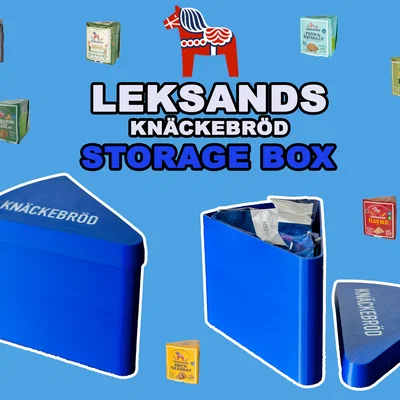 LEKSANDS KNÄCKEBRÖD - HỘP ĐỰNG BÁNH MÌ GIÒN