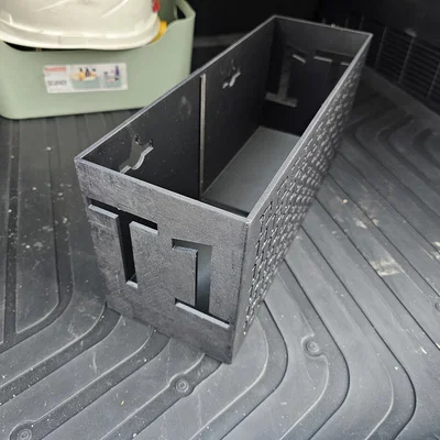 Hộp đựng đồ gắn cốp xe Jetour T1 in 3D tiện lợi