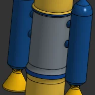 Mô hình tên lửa trưng bày SkyScorcher