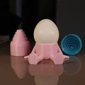 Đế xoay Fidget hình trứng Phục sinh - Đồ chơi in 3D độc đáo - Thumbnail 1