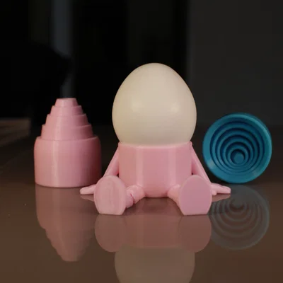 Đế xoay Fidget hình trứng Phục sinh - Đồ chơi in 3D độc đáo