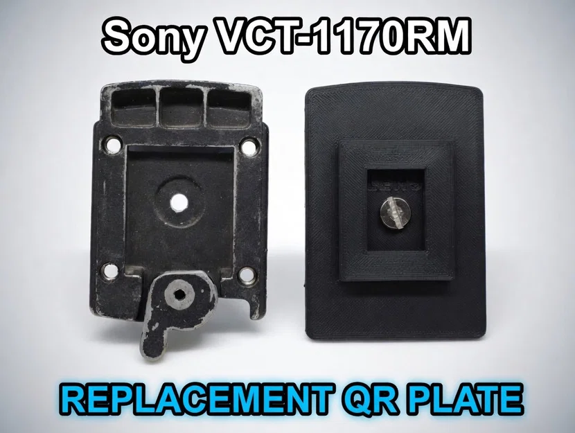 Miếng gắn nhanh (Quick Release Plate) cho chân máy ảnh Sony VCT1170RM - Image 1