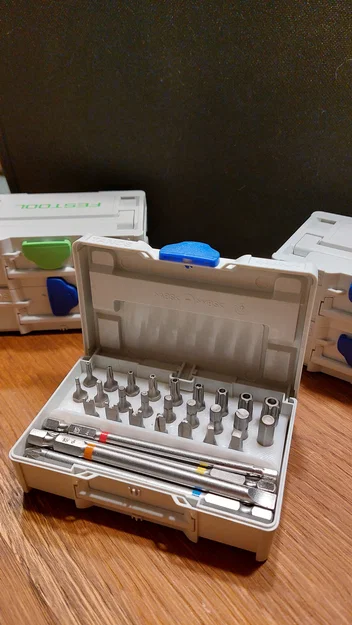 Khay cắm mũi khoan dài cho Micro Systainer - Image 1