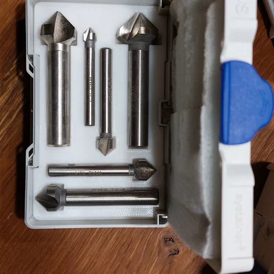 Khay chứa mũi khoan âm côn cho Micro Systainer