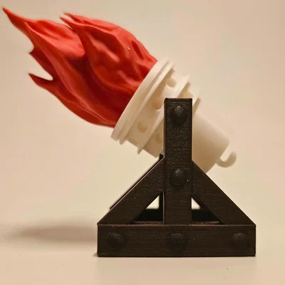 Mô hình súng cối Medieval Mortar 3D độc đáo