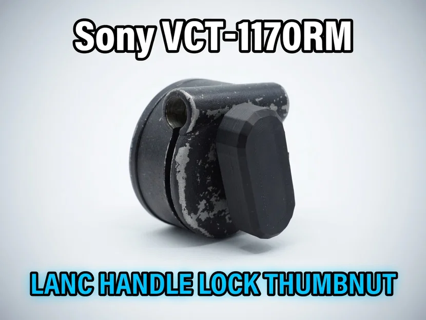 Núm vặn bên hông đầu tripod Sony VCT-1170RM (Khóa tay cầm LANC) - Image 1