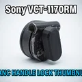 Núm vặn bên hông đầu tripod Sony VCT-1170RM (Khóa tay cầm LANC) - Thumbnail 1