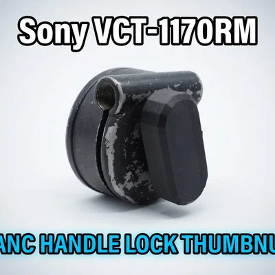 Núm vặn bên hông đầu tripod Sony VCT-1170RM (Khóa tay cầm LANC)