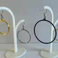 Bông tai dạng vòng (Hoop Earrings) - Tùy chỉnh tham số - Thumbnail 1