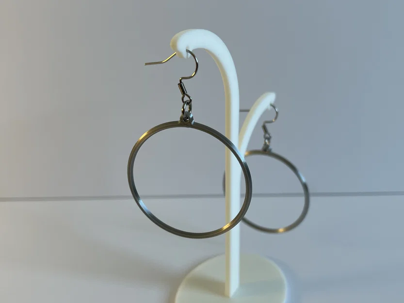 Bông tai dạng vòng (Hoop Earrings) - Tùy chỉnh tham số - Image 4