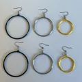 Bông tai dạng vòng (Hoop Earrings) - Tùy chỉnh tham số - Thumbnail 6